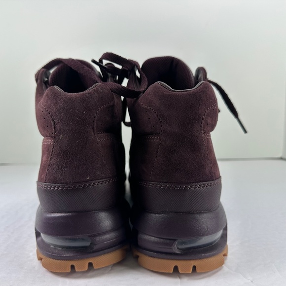 NEW NIKE AIR MAX GOADOME BROWN LEATHER HIKING BOOT/865031 602 MSRP $180 - Picture 8 of 11